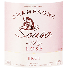 De Sousa Champagne Brut Rose - Click Image to Close